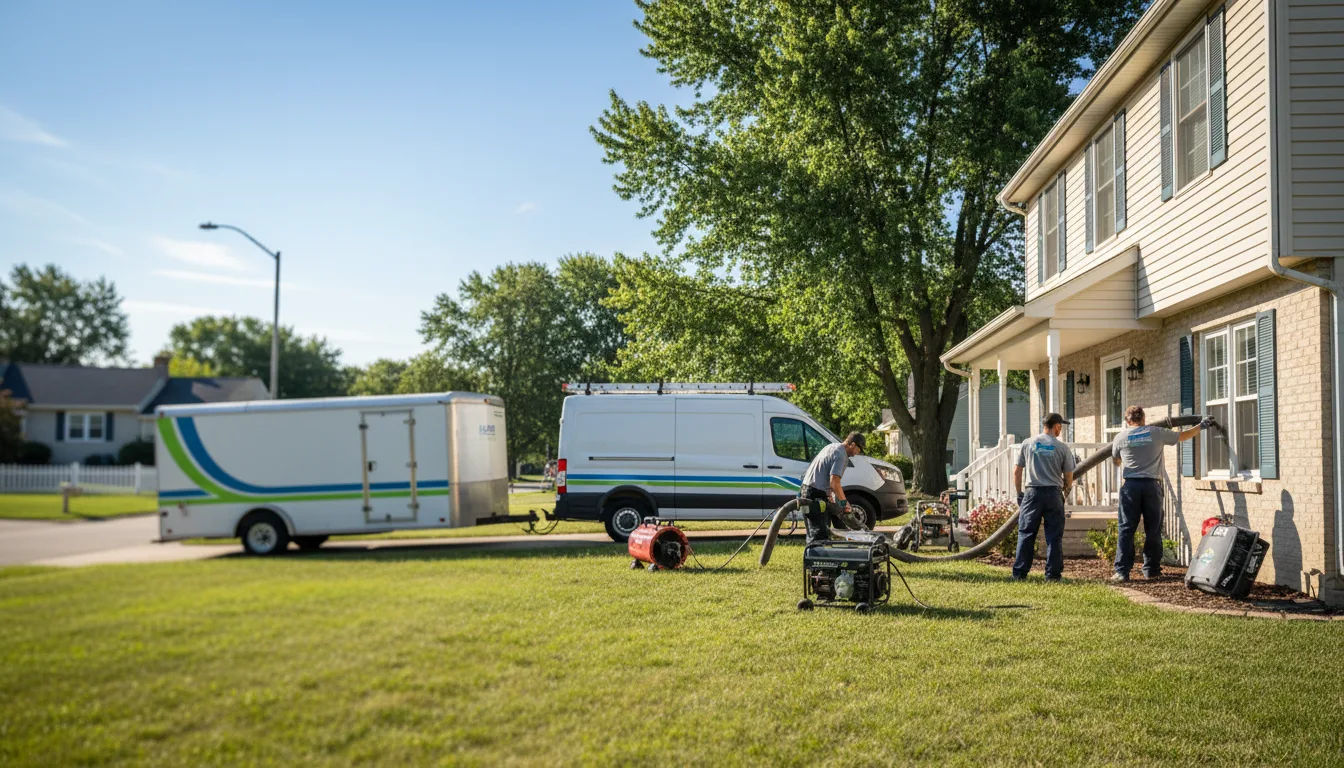 Flooded Basement Restoration And Cleanup With Repair in Marsland, NE near me
